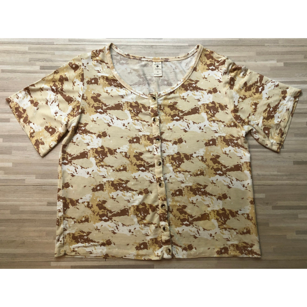 Kate Quinn, Bamboo Collection, Women's Top, Button Up, Size Small